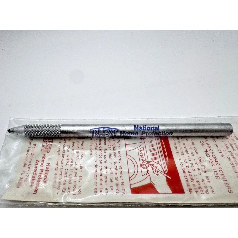 Carbide Engraver Tool Metal Etching Pen Glass Metal Plastic NHPA NOS